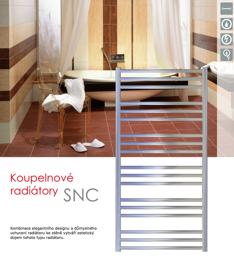 Koupelnové radiátory Bitherm SNC